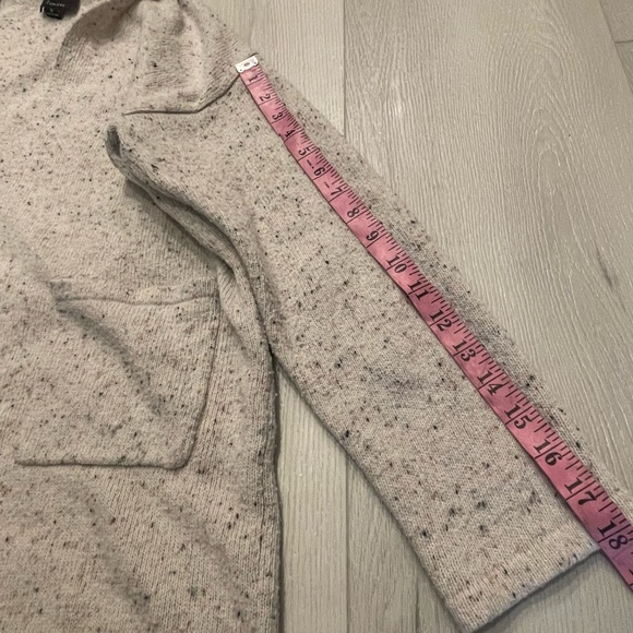 Lumiere Ivory Open Long Sleeve Sweater Size Medium - Picture 5 of 9